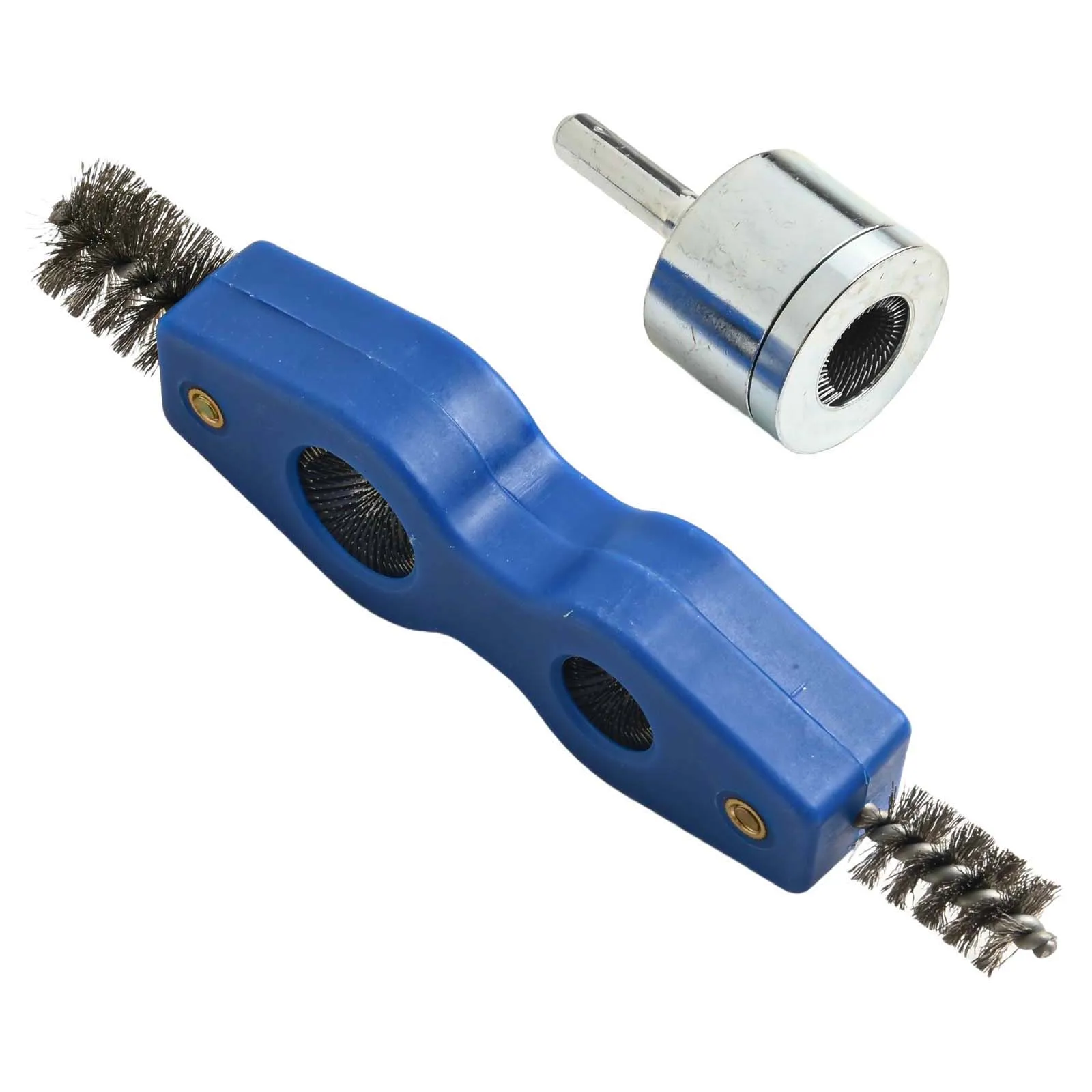 

15MM Drill Brush Copper Pipe Cleaning Tool Pipe Cleaning Tool High Torque Resistance Interchangeable Brush Heads
