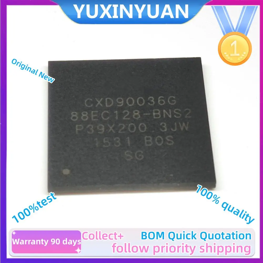 1PCs CXD90036G BGA CXD90025G CXD90042G CXD90046GG  Southbridge IC Chips Replacement for Playstation 4 PS4 CUH-1200 Chip In Stock