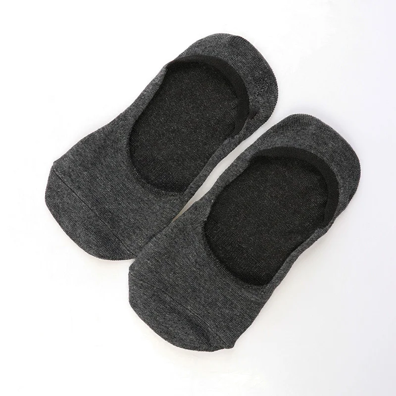 Goodeal Thin Section 5 Pairs Men Breathable Invisible Socks Low Cut Casual Cotton Loafer Boat Non-Slip No Show High Quality Sock