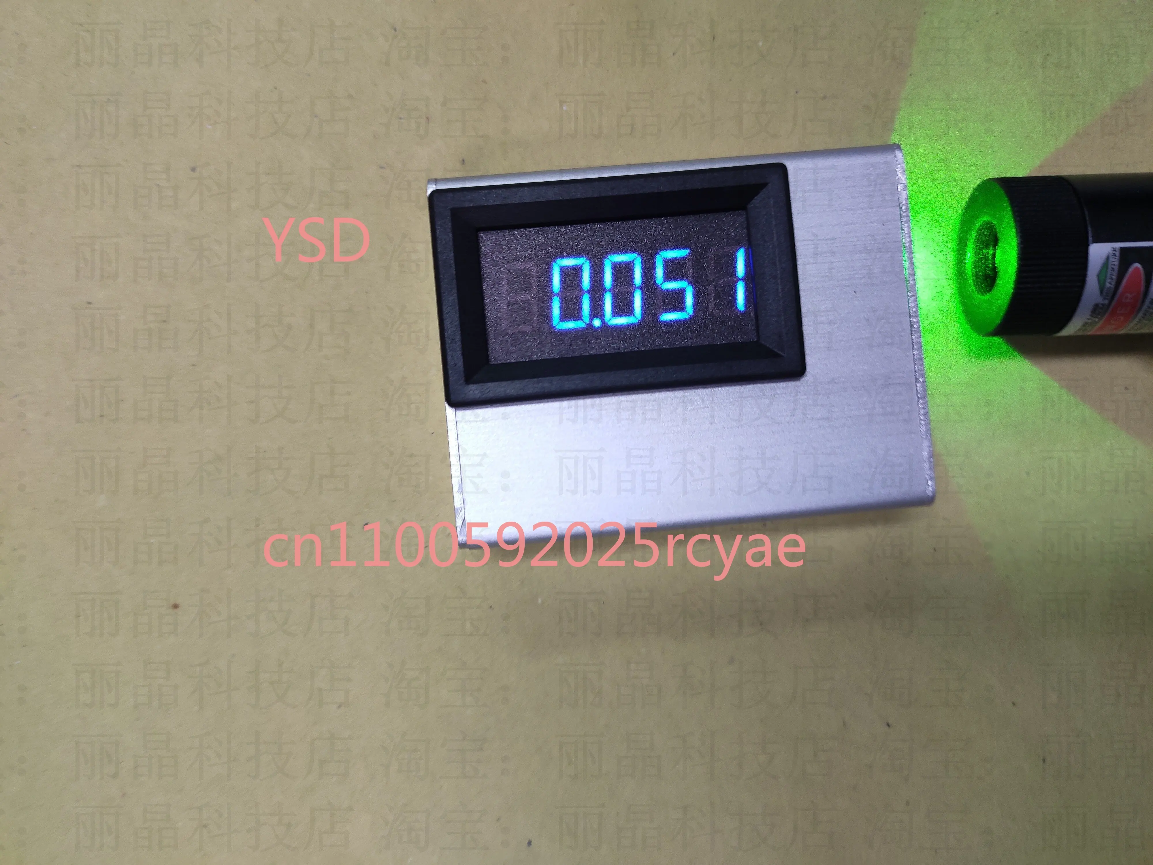 

0-10W 390~1024nm Mini Power Meter Pocket Multiwavelength Power Meter