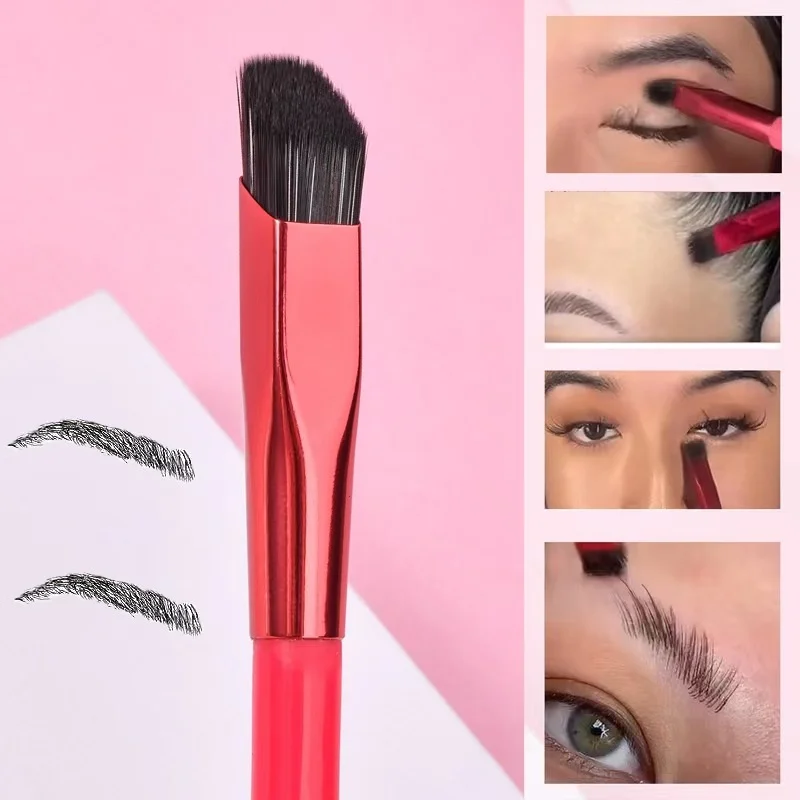 Clearance_Wild Eyebrow Brush Square Stereoscopic Painting Hairline Eyebrow Paste Artifact Eyebrow Brush Brow Makeup Brushes_Cont