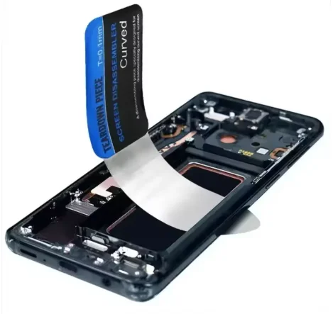 1-5Pcs Ultra Thin Flexible Steel Metal Spudger Pry Card Mobile Phone LCD Screen Opening Tool Curved Disassemble Tool