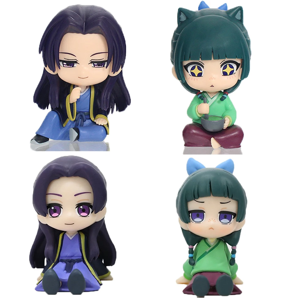 

Новые подарки и игрушки: Мини-фигурка Маомао Цзиньши из «Дневников аптекаря», аниме-мерч, кавайная модель для рабочего стола и автомобиля