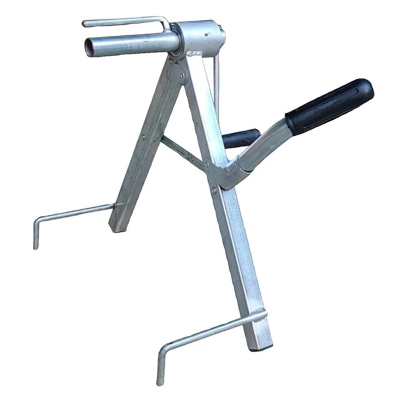 

A93Z Manual Foldable Pipe Winding Device Portable Fire Water Pipe Storage Device All Metal Hose Reel Tool Farmland Irrigation