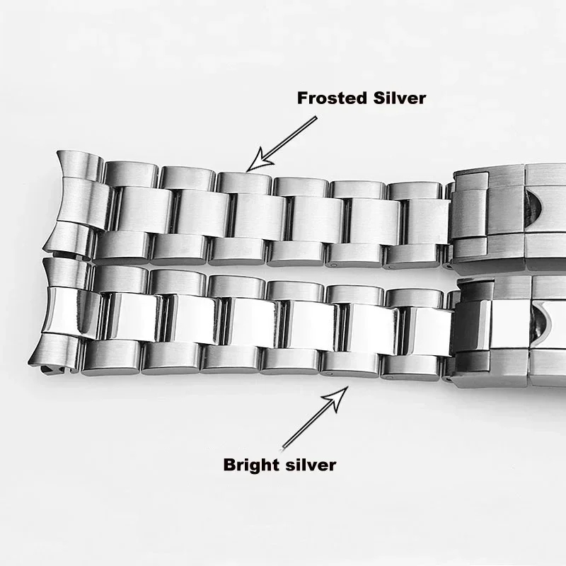 Watch Bands For Rolex SUBMARINER DAYTONA Yacht-Master GMT Watch Bracelet 20mm glidelock Clasp Bracelet Stainless Steel Strap