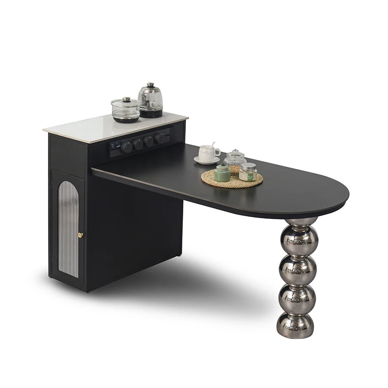 Extendable Kitchen Dining Table Mobile Coffee Restaurant Conference Dining Table Modern Luxury Mesas De Comedor Home Furniture