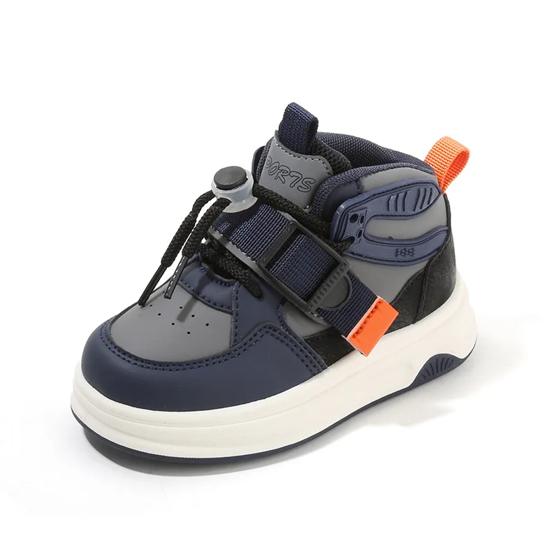 

Spring and Autumn Casual Board Shoes High Top Dopamine Baby Daddy Shoes Boys and Girls Child Kids Daily Comfortable Breathable