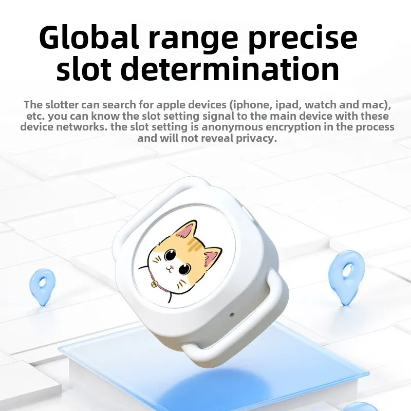 Pet Locator Anti Lost Device Cat Dog Tracking Reservation Device Tracking Artifact Collar Bluetooth GPS Locator for IOS Iphone