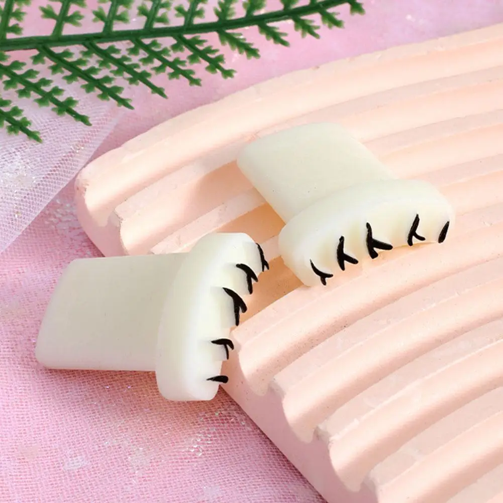 New False Eyelash Seal Silicone Material Hand Fake Eyelash Seal Practice Print Tool Profession Lazy Quick Make Up For Begin W1Q2