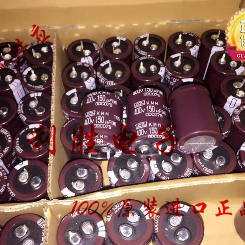 

10-100 шт. 150 мкФ 400В оригинальный японский электролитический конденсатор Black Diamond 400В150мкФ 25*35 KMH