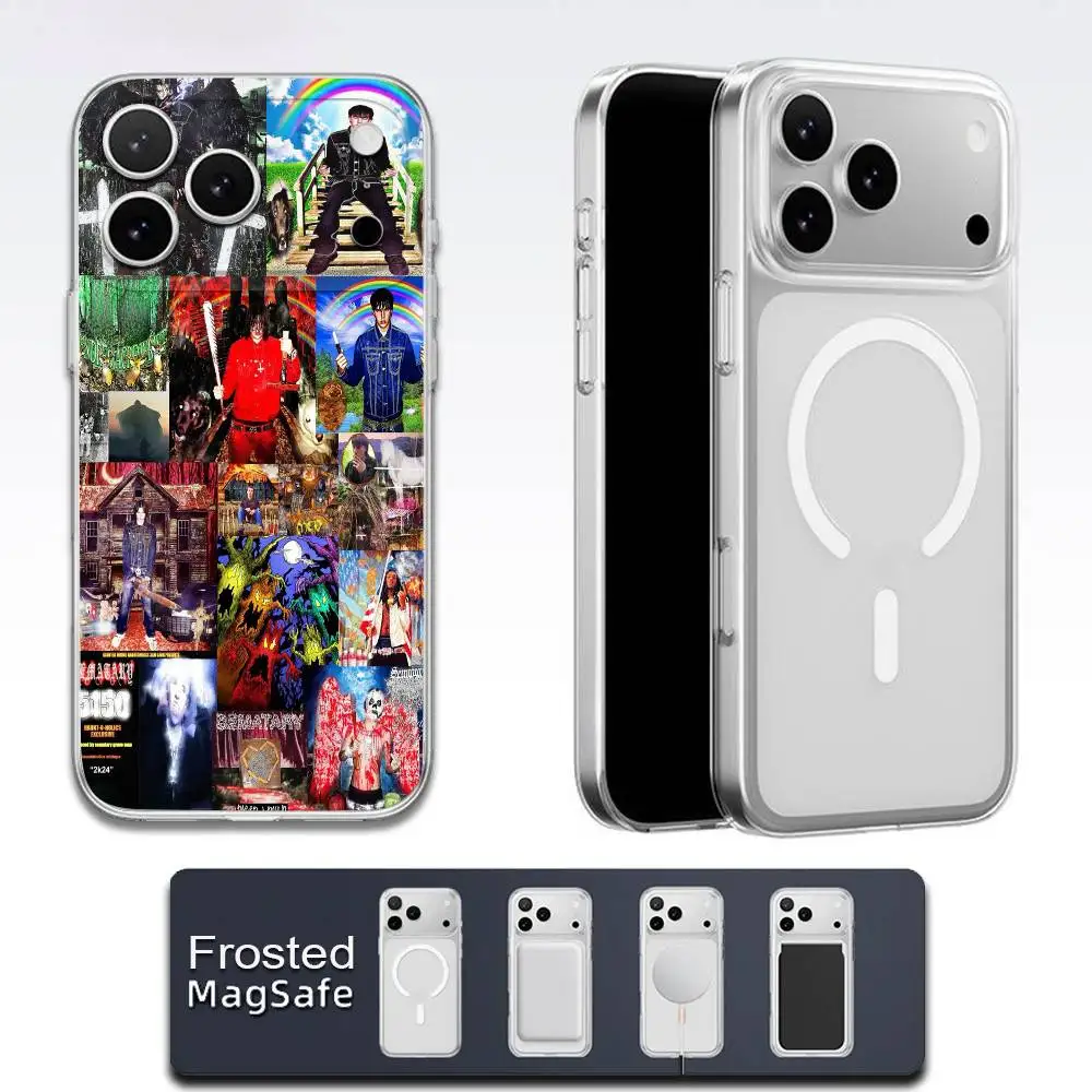 S-Sematary SCREAMING FOREST RB3 Phone Case For iPhone 17,16,15,14,13,12,11,Pro,Max,Plus,E,Air,Mini Magsafe Frosted Transparent