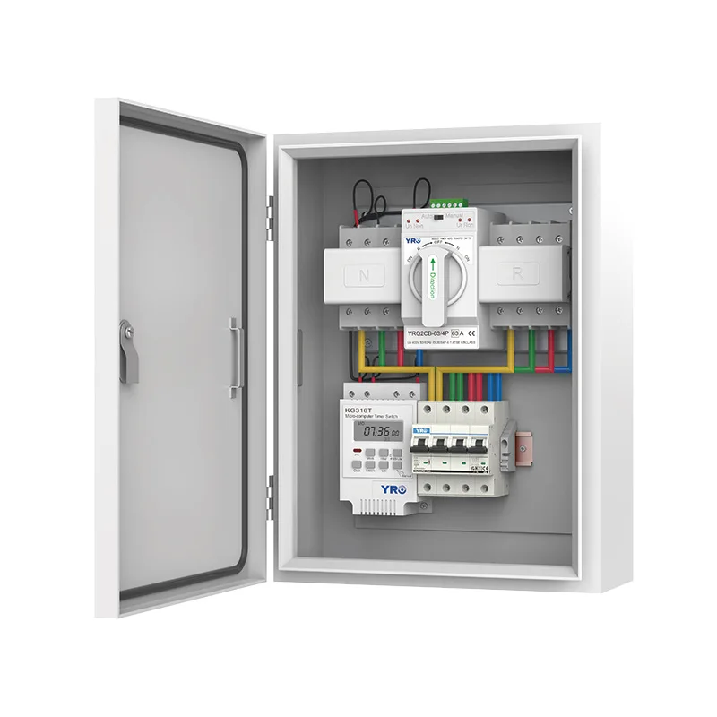 

Автоматический резервный переключатель с двойным питанием ATS, 220 В, сетевой генератор, синхронизированное переключение, полная распределительная коробка низкого напряжения