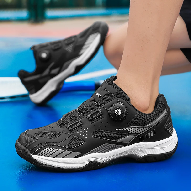 Pro Badminton Shoes for Men and Women Field Training Non-slip Sports Tennis Shoes High-quality Comfortable Sneakers Men