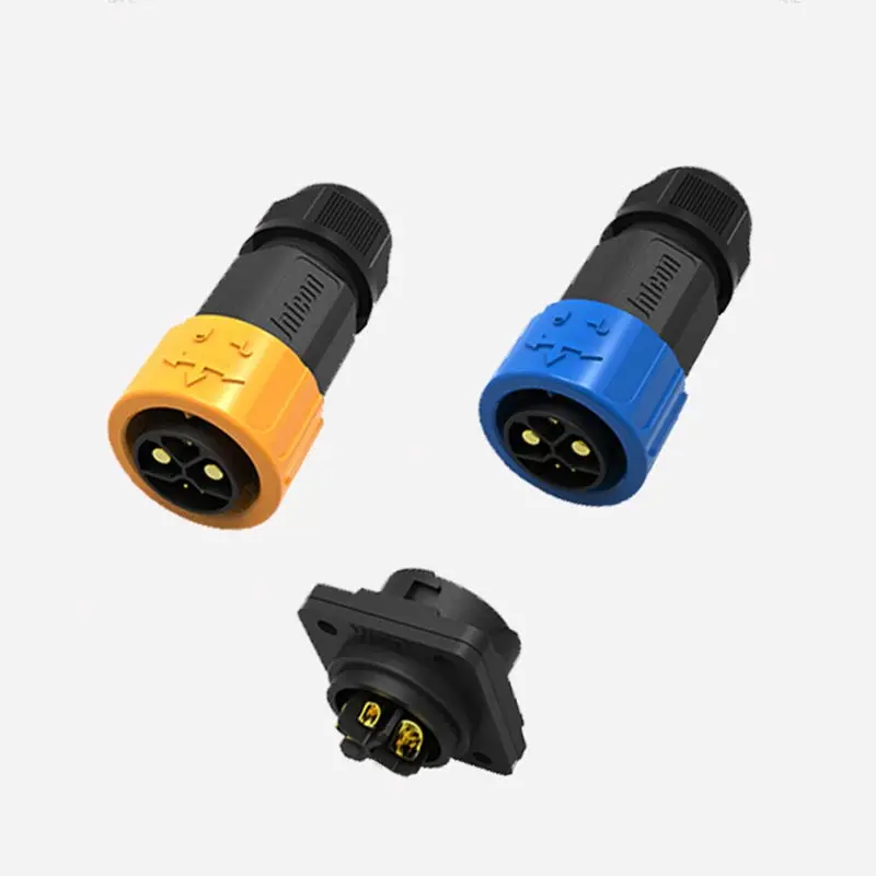 2+1+5 E-bike Lithium Battery Plug Socket 8pin Power Signal Combination Connector IP67 Electric Motorcycle Batteries Connectors