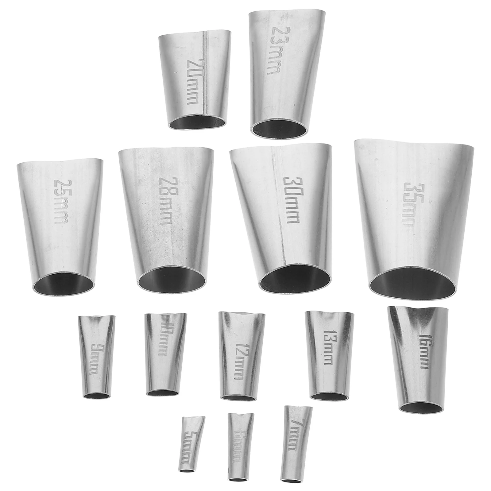 

14 Pcs Glue Nozzle Dispenser Caulk Applicator Tools Caulking Kit Stainless Steel Sealing Nozzles Extension