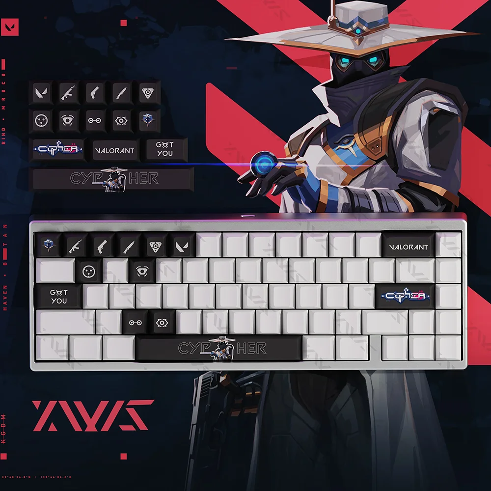 14 Teclas Valorant, Lindas Teclas de Personajes de Videojuegos, Decoración de Escritorio, Regalos Navideños, Jett, Clove, Sage, Killjoy