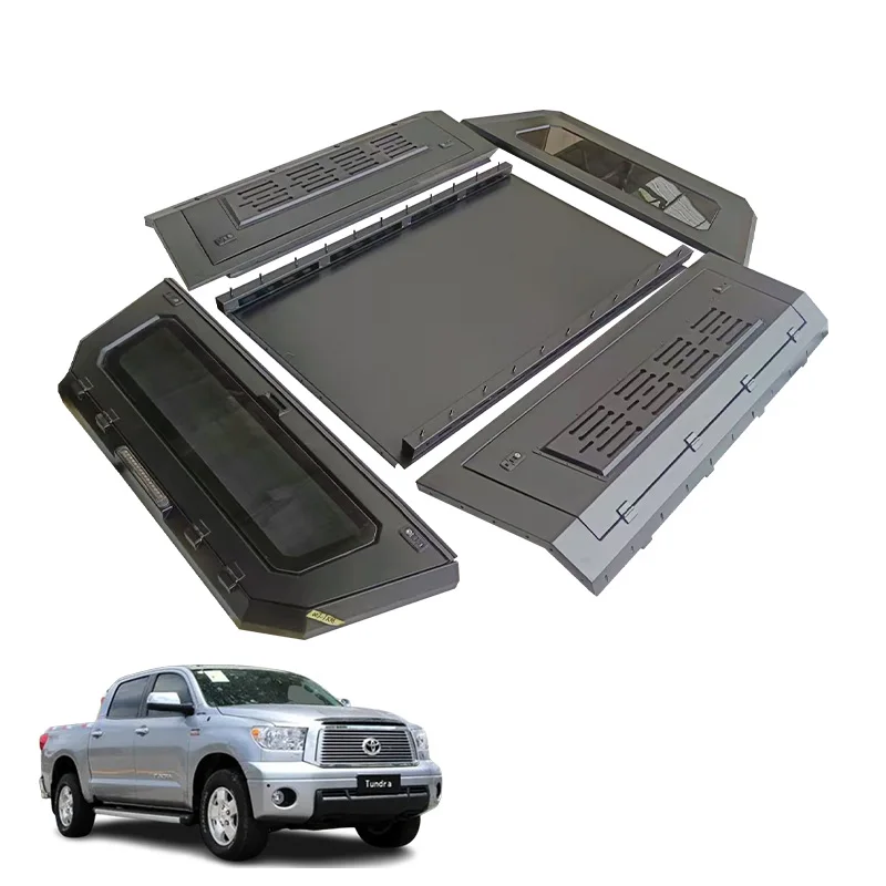 

Легкий алюминиевый жесткий тент-кунг (кемпер-кунг) для Toyota Tundra, Hilux и Tacoma