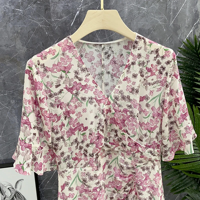 Silk Wrap Waist Cro…