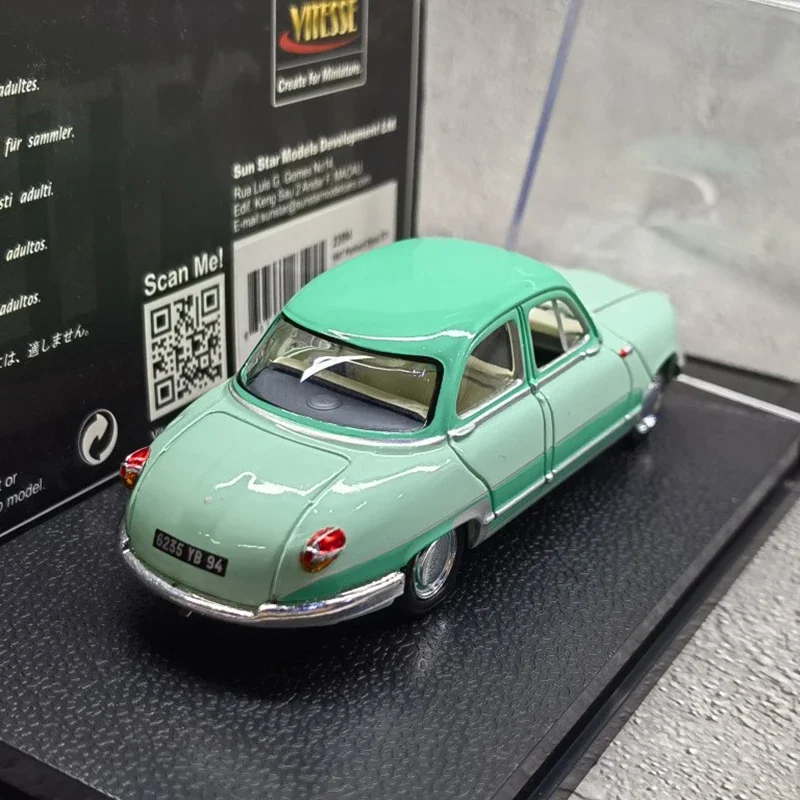 Diecast 1/43 Scale 1957 Panhard Dyna Panhard Alloy Classic Nostalgic Vintage Car Classic Car Collectible Car Toy Gift