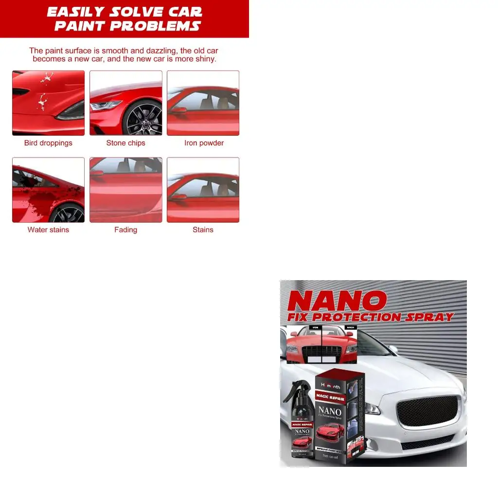XA6H Premium 120Ml Nanotechnology Coating Brightening Polishing Solution Restores Car Paint And Prevents Future Damage