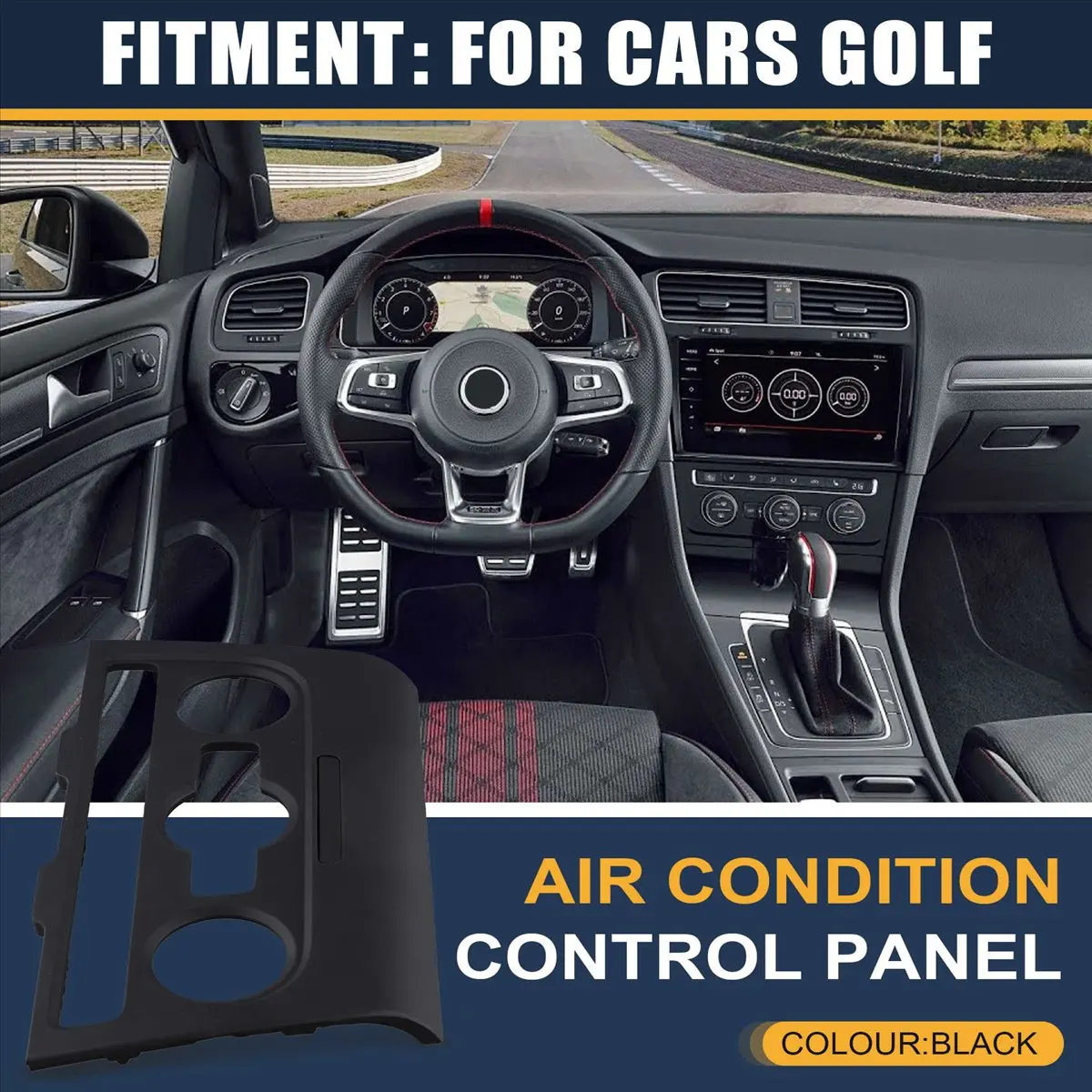 Super Sale 5K0858069Q Car Automatic Air Condition Control Panel for VW Golf 5K0 858 069 Q