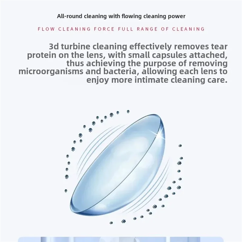 AA20-Contact เครื่องทําความสะอาดแว่นตา ซักผ้าอัตโนมัติ เครื่องทําความสะอาดแว่นตา ชาร์จกล่องพันธมิตรสําหรับการทําความสะอาดแว่นตา