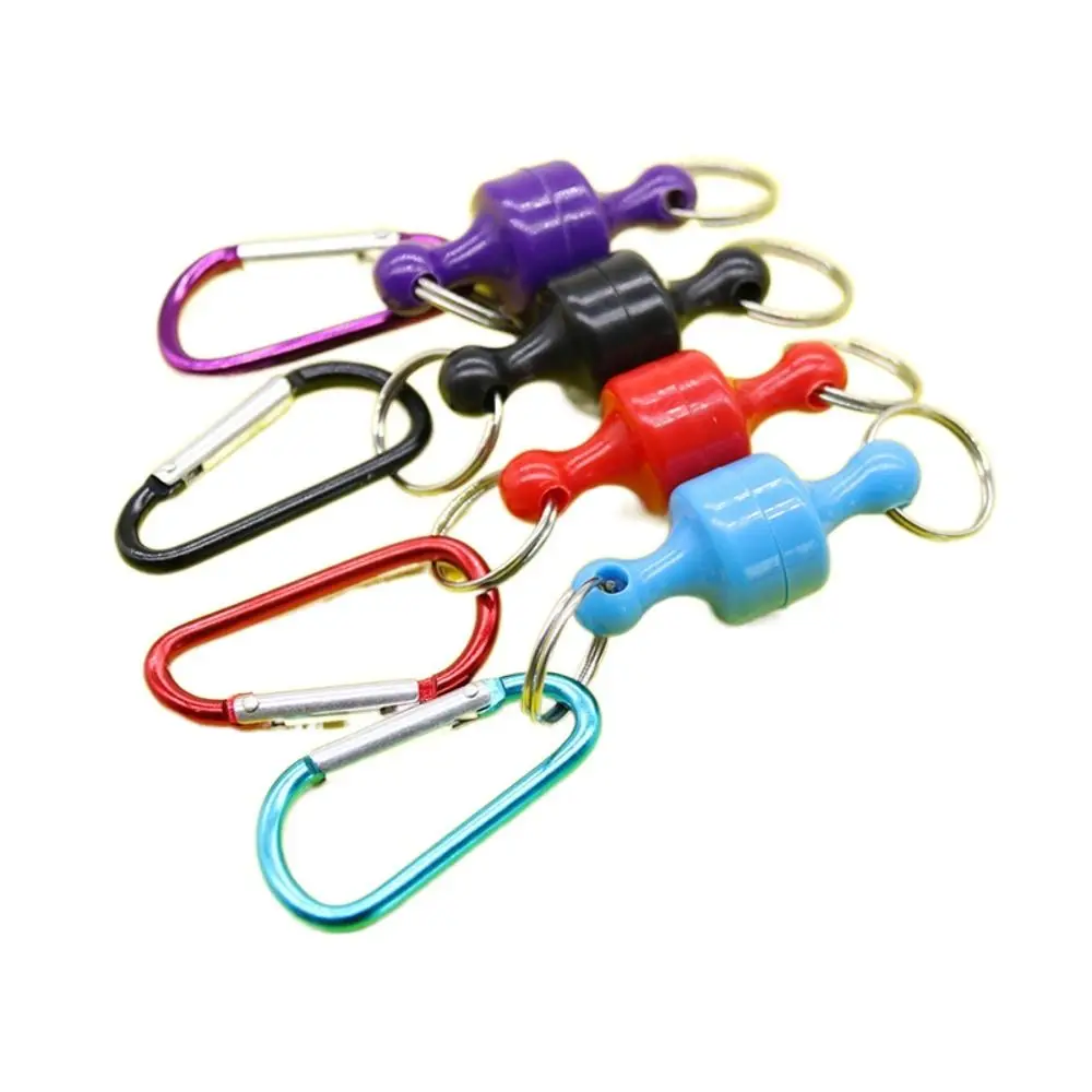 Quick Release Fishing Hanging Buckle Multifunctional Anti-Falling Fishing Magnetic Buckle Aluminum Alloy Magnetic