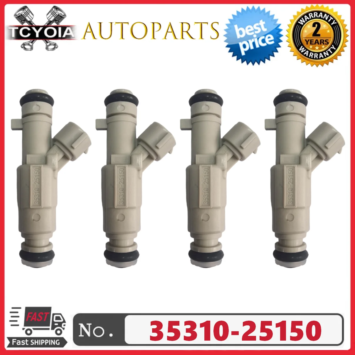 

4 шт./лот топливные форсунки 35310-25150 3531025150 для Hyundai Sonata 2.0L 2005-2010 гг.