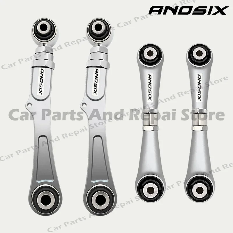 Rear Adjustable Control Arm Camber Toe Link for Tesla Model S 2012-2020 OE 102742100E 600684000B Fix Uneven Tire Wear Durable