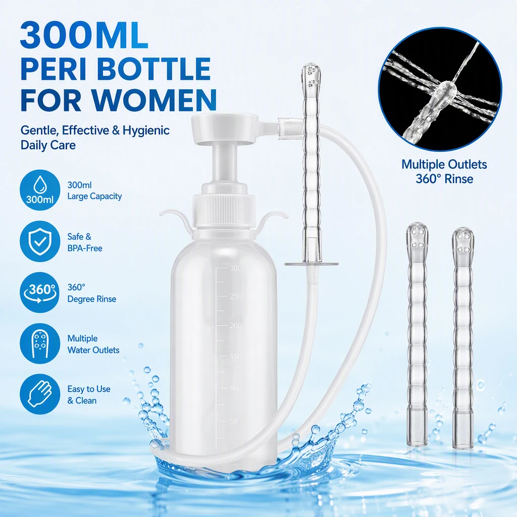 Bidet Vaginal Clearner Anal Douche Enema Tool Ass Anus Cleaning Syringe Reusable Washing Irrigator Clean Vagina Device 300ml