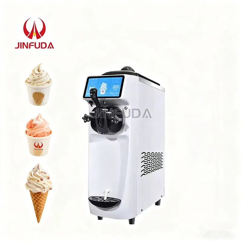 Portable Table Top Soft Serve Ice Cream Machine