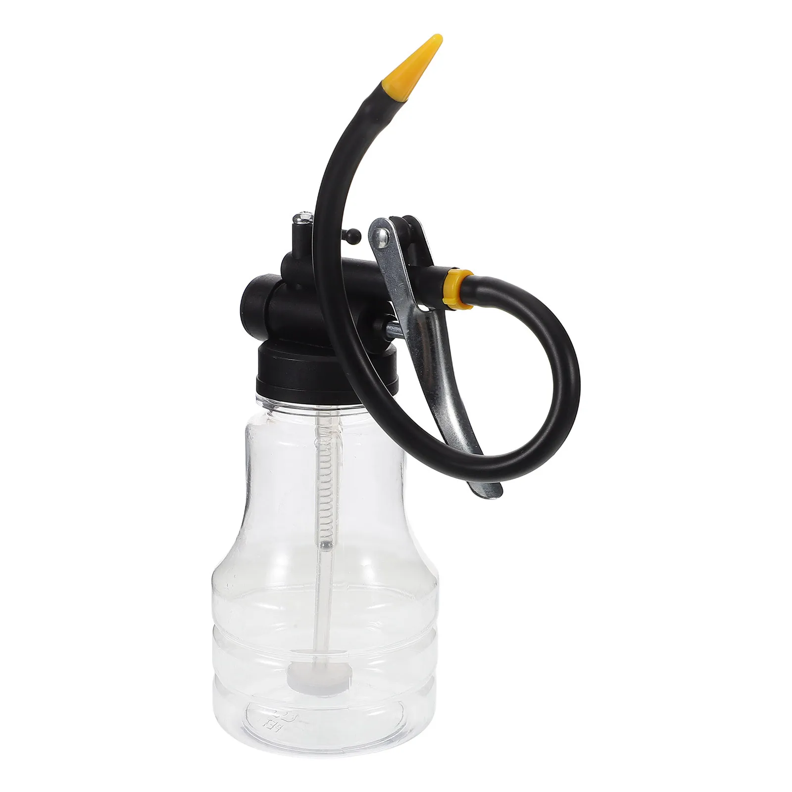 

250Ml Transparent Oil Can High Pressure Pump Oiler with Flexible Nozzle for Car Engine Lubricating Machine Parts Portable