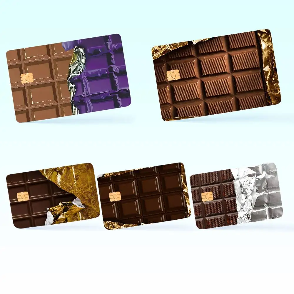 Chocolate Perfect Gift Ide merch  layout  Cover Credit Card Stickers   Distinctive design