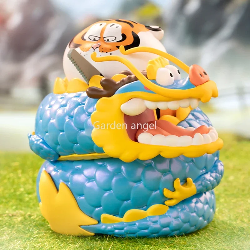 I'm Not The Fat Tiger Fat Dragon Dragon Teng Tiger Leap Series Dragon Year Blind Box Kawaii Doll Action Figure Toys Mystery Box