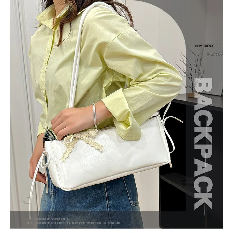 

Women's Stylish Crossbody Bag: Genuine Leather Shoulder Bag From Luxury Brand - Famous Designer Elegant