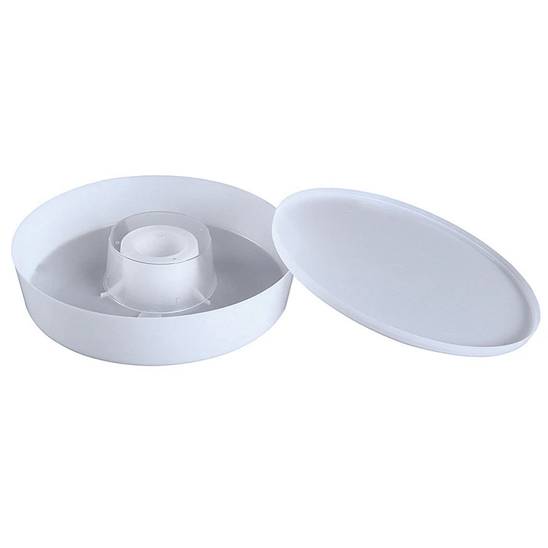 50 Pieces Rapid Bee Feeder Round Rapid Bee Feeder 2 Liters Capacity Beekeeping Feeder Beehive Top Bee Feeder