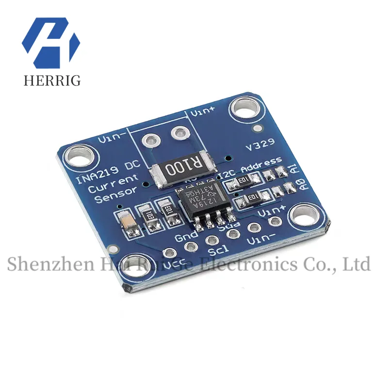 INA219 Интерфейс I2C, двунаправленный модуль датчика тока/мощности с нулевым дрейфом