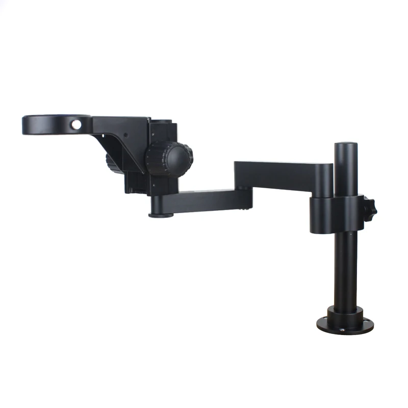 Universal Articulating 76/50MM Focuse Arm Holder Stand Rotatable For Binocular Trinocular Stereo Microscope Camera Repair Tools