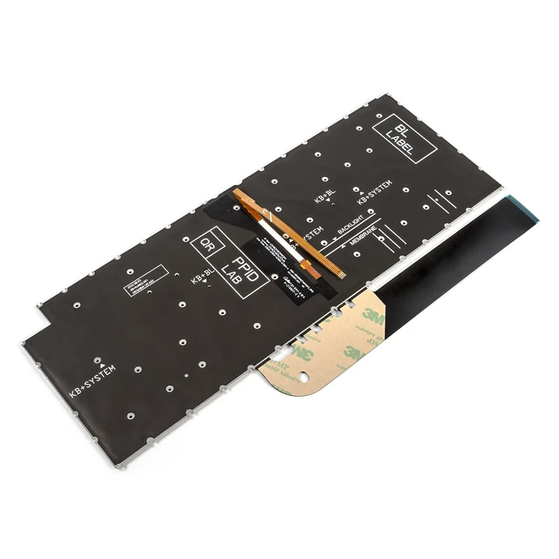 UK ENGLISH Light Grey Backlit Keyboard 0K5DJX For Dell Vostro 5320 Inspiron 5310 5320 5410 5415 5418