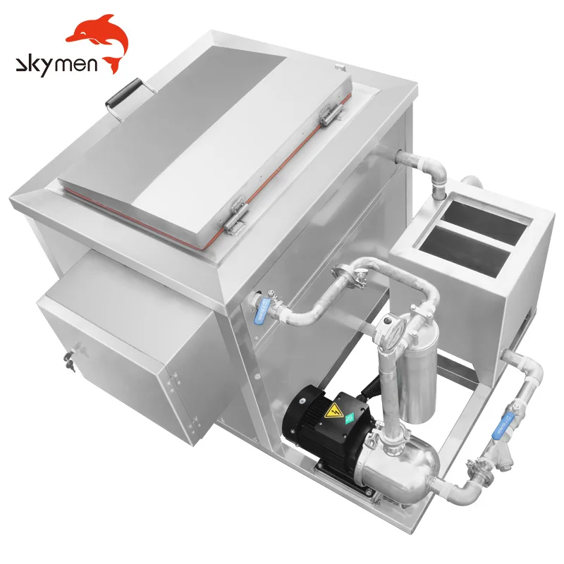 Ultrasonic Cleaning Machine with Filtration System DPF Ultrasonic Cleaner 360L for Engine Block Molds