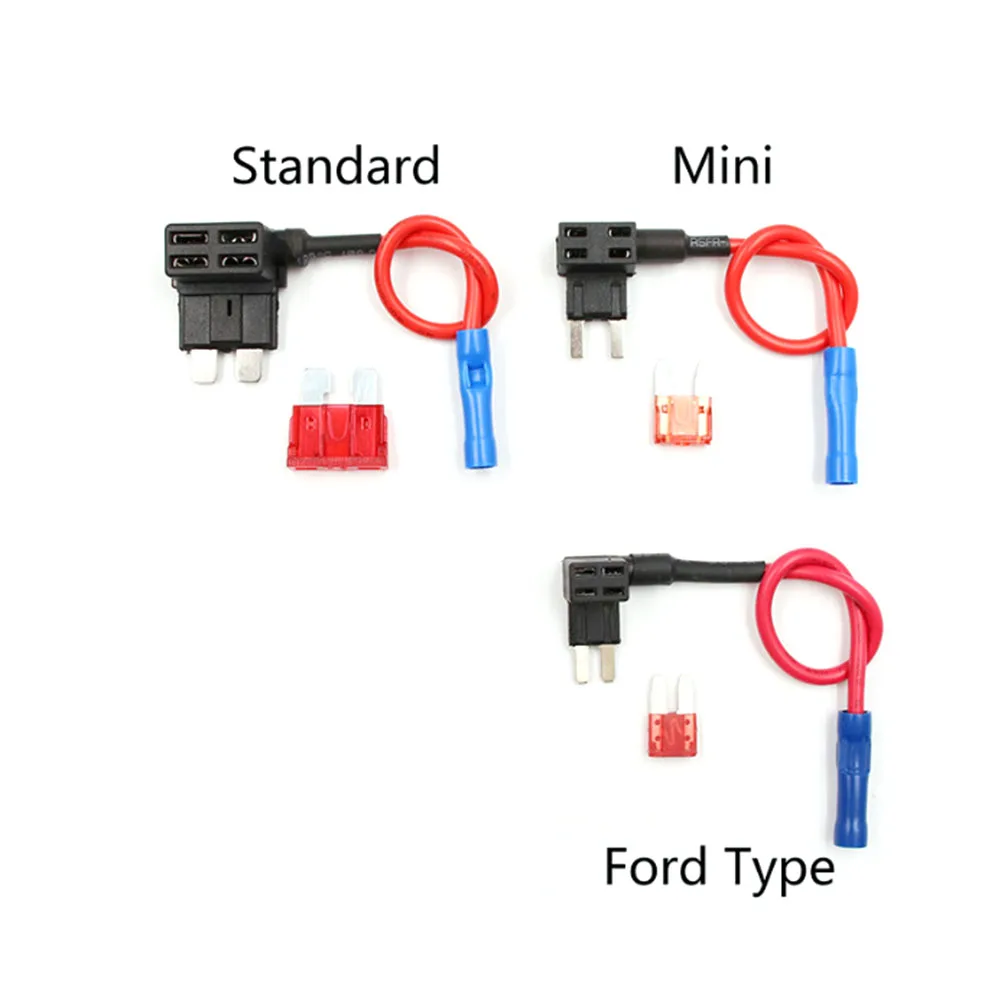 Circuit Adapter Features Compatibility Electrical System Fuse Holder Piggyback Fuse Connectors New Circuits Cars