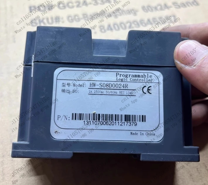 PLC block, model is HW-S08D0024R, tested OK