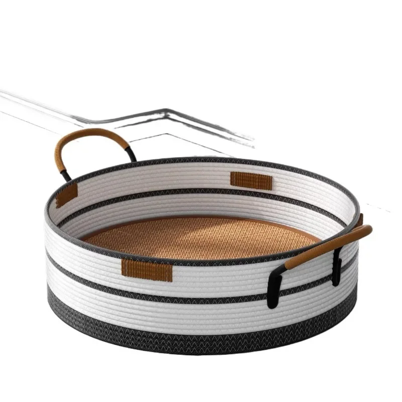 

Rattan cat litter, hand-woven pet litter, universal in all seasons, washable, scratch-resistant sleeping mat, pet cat bed