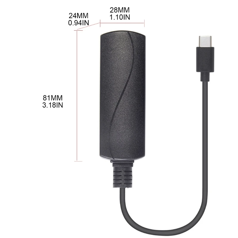 Imagem -06 - Adaptador Dn59 Poe para tipo Conversor Ieee802.3af com Conversor Carregamento Banda Larga com Fio 10 100mbps para