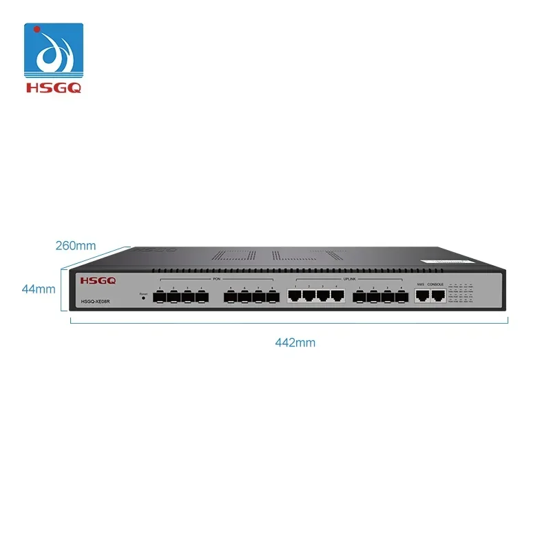 Promotion: 8 port EPON OLT with 10G uplink layer 3 CLI /NMS/Web compatible with any brand of ONU ONTs