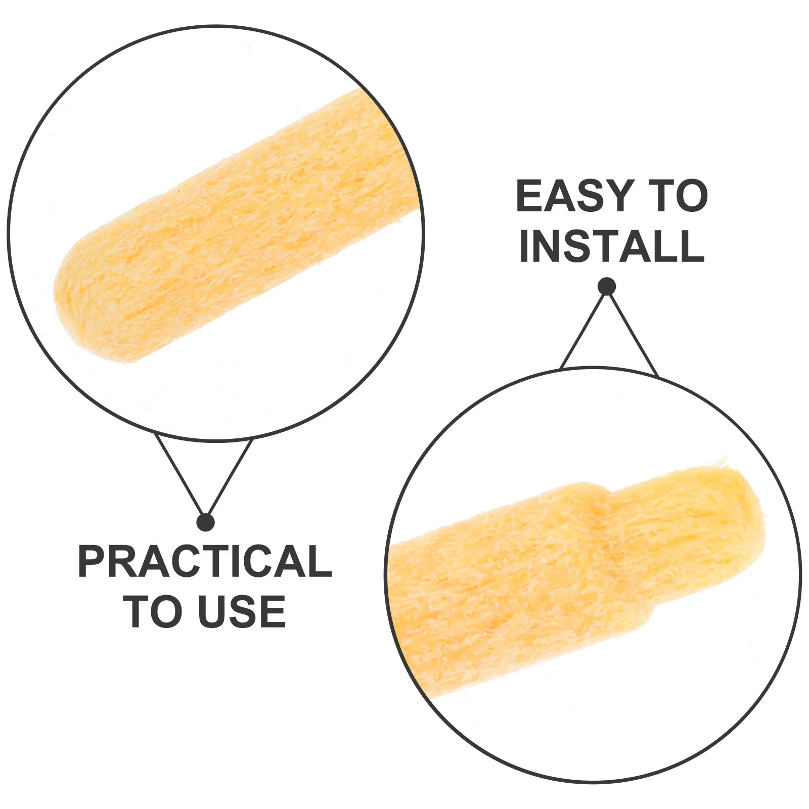 20 Pcs Marker Pen Replacement Tip Permanent Paint Markers Nibs Acylic Paintbrush Tips Nylon