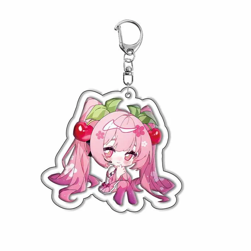 Hatsune Miku Anime Acrylic Keychain description 6