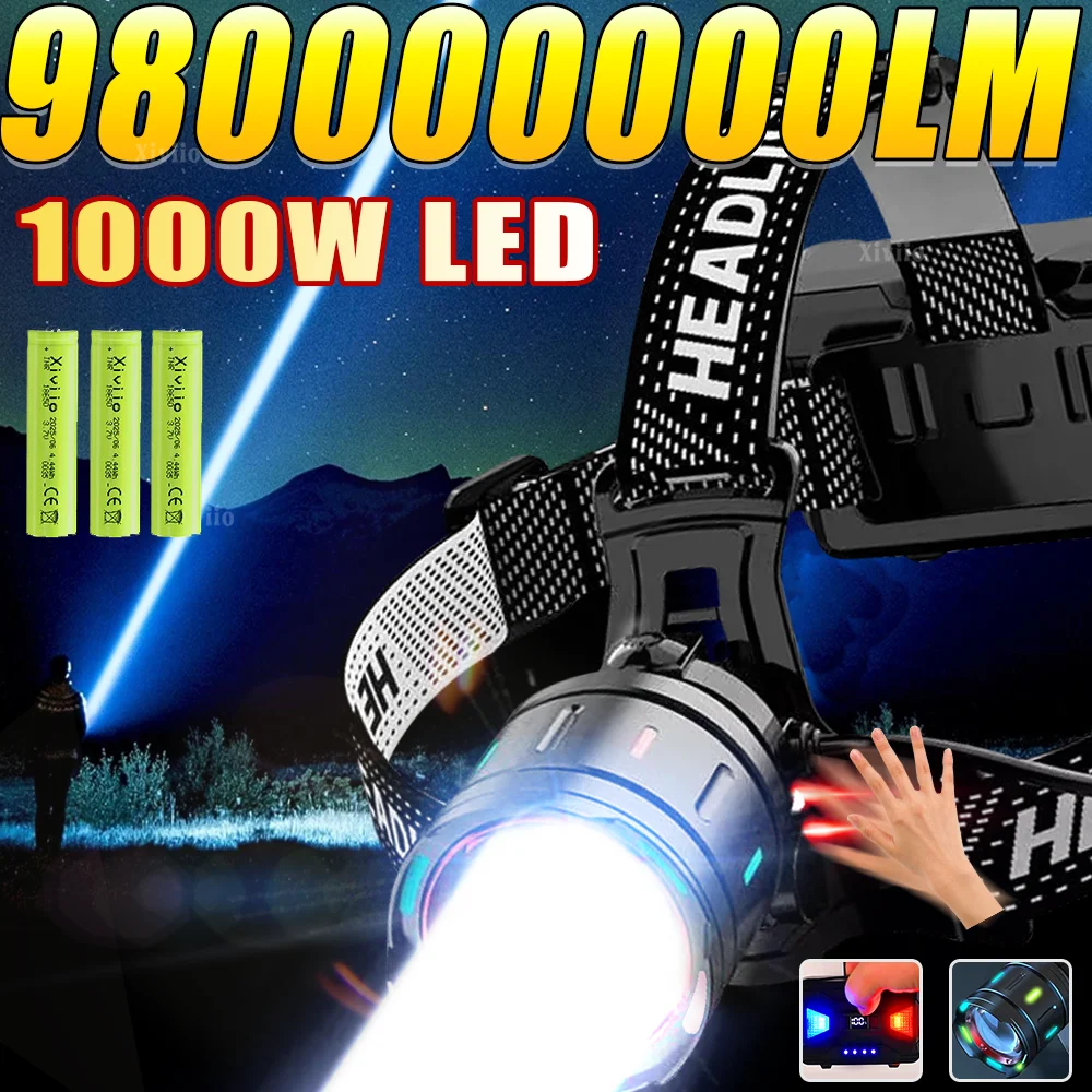 2026-new-high-power-1000w-led-headlight-980000000lm-rechargeable-super-bright-zoom-headlamp-outdoor-camping-work-hunting-lantern