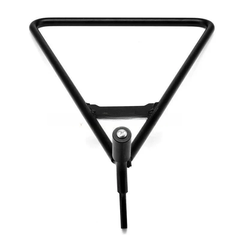 Universal Trailer Bracket Car Accessories, Black Steel Triangular Side Stand 1-piece Set