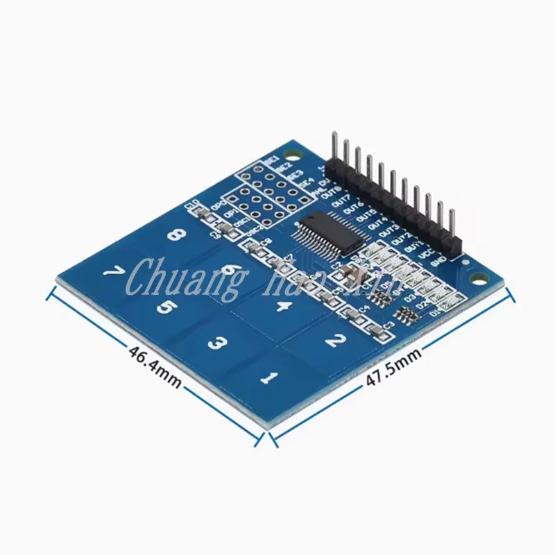 TTP226 8-channel touch module, capacitive touch switch, digital touch sensor module